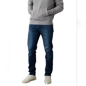 American Eagle Slim Straight Men's Blue Jeans (SIZE:28X30)